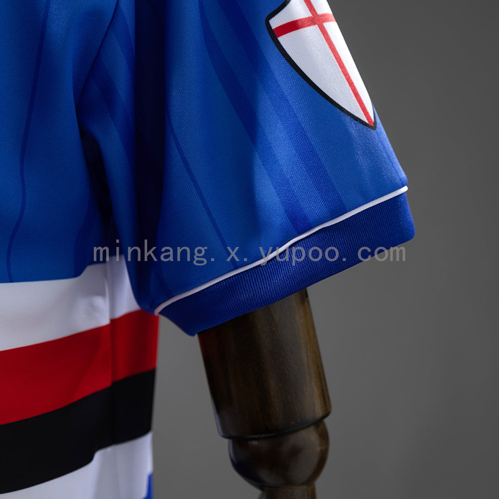 Sampdoria 00/01 Home Retro Jersey S-XXL