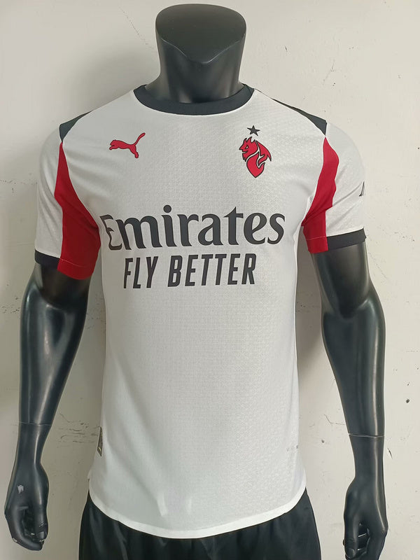 25-26 AC Milan white player version jersey