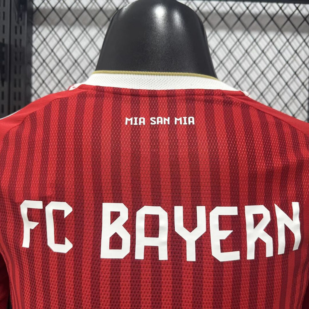 Bayern Munich 2026/27 Home Player Version Long Sleeve Soccer Jersey size S-2XL