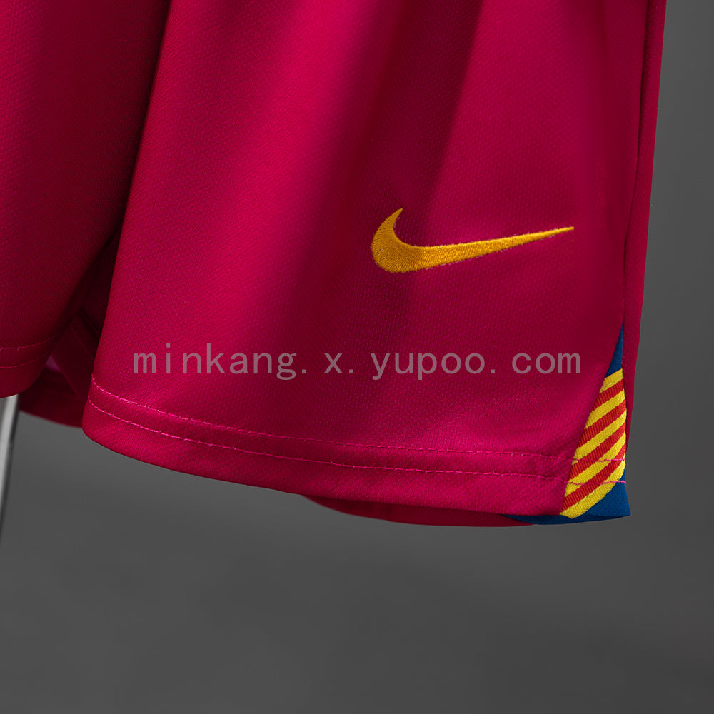 Barcelona 05/06 Home (UEFA Champions League) Retro Long Sleeve Kids Kit Jersey SIZE 16-28