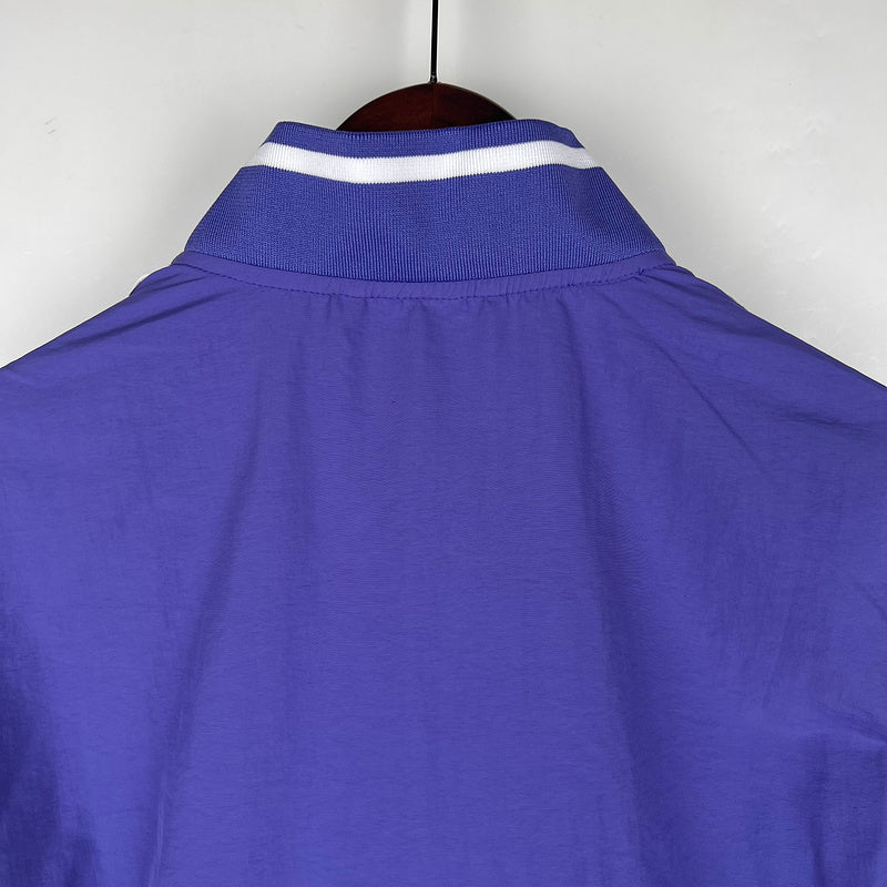 23-24 Real Madrid purple windbreaker