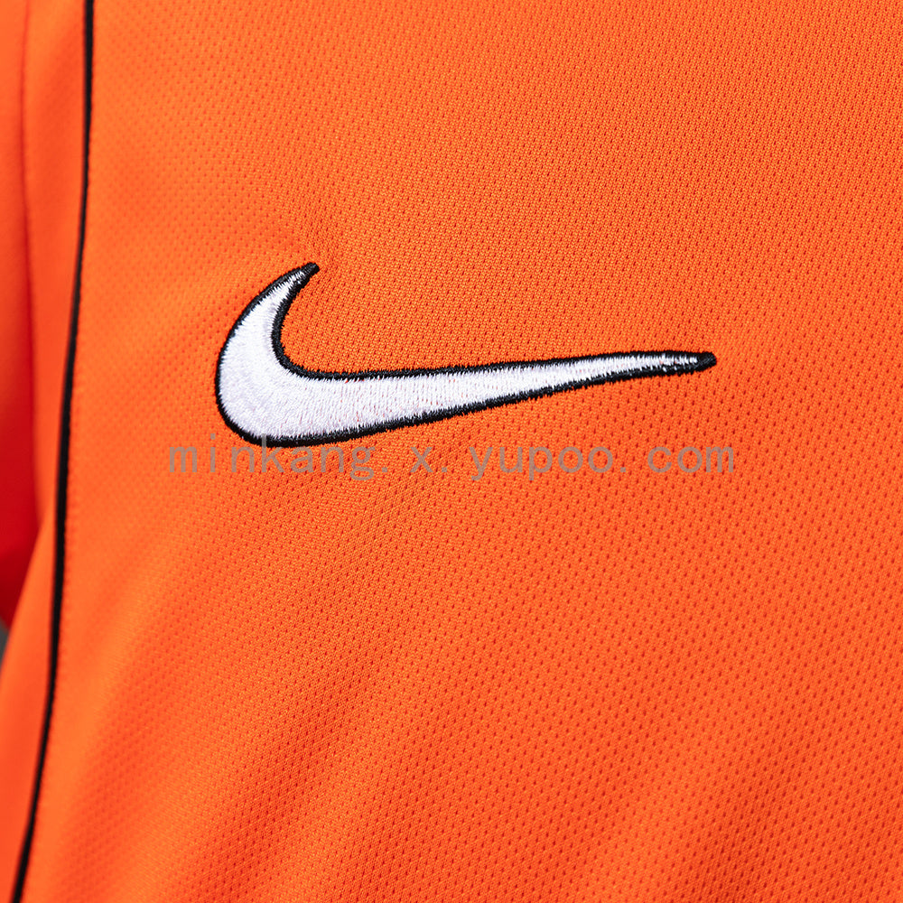Netherlands 1998 Home Long Sleeve Retro Jersey S-XXL