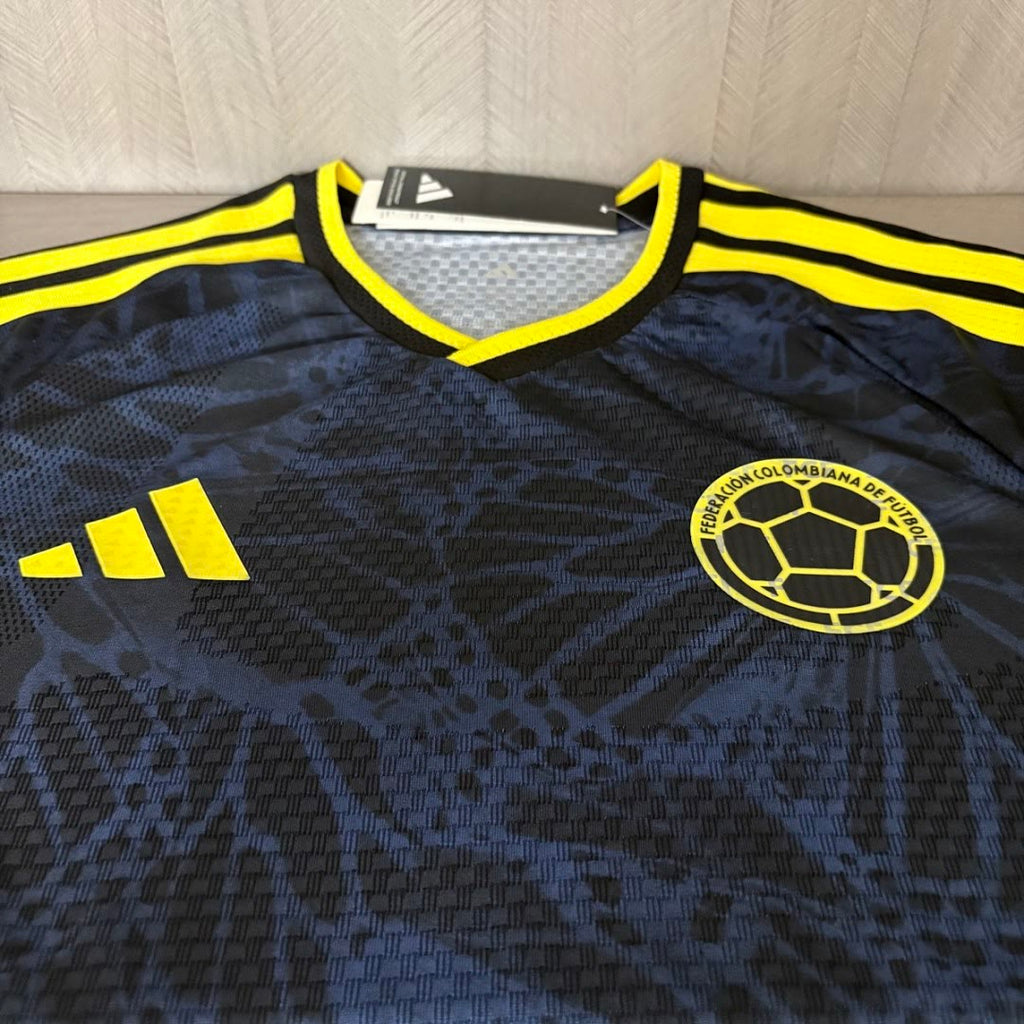 Colombia 2026 World Cup Black Jersey Player Version S-XXL