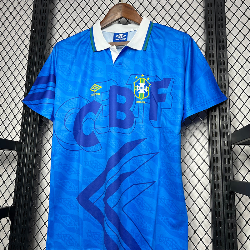 91-93 Brazil away retro jersey