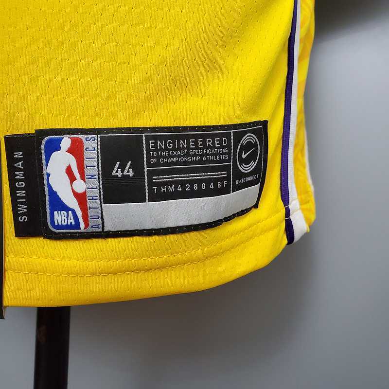 DAVIS #3 Lakers V-neck City Edition yellow