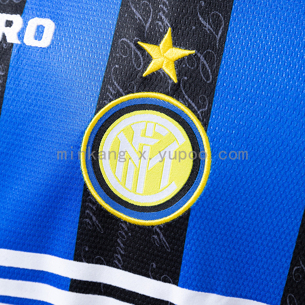Inter Milan 97/98 Home Long Sleeve Retro Jersey S-XXL