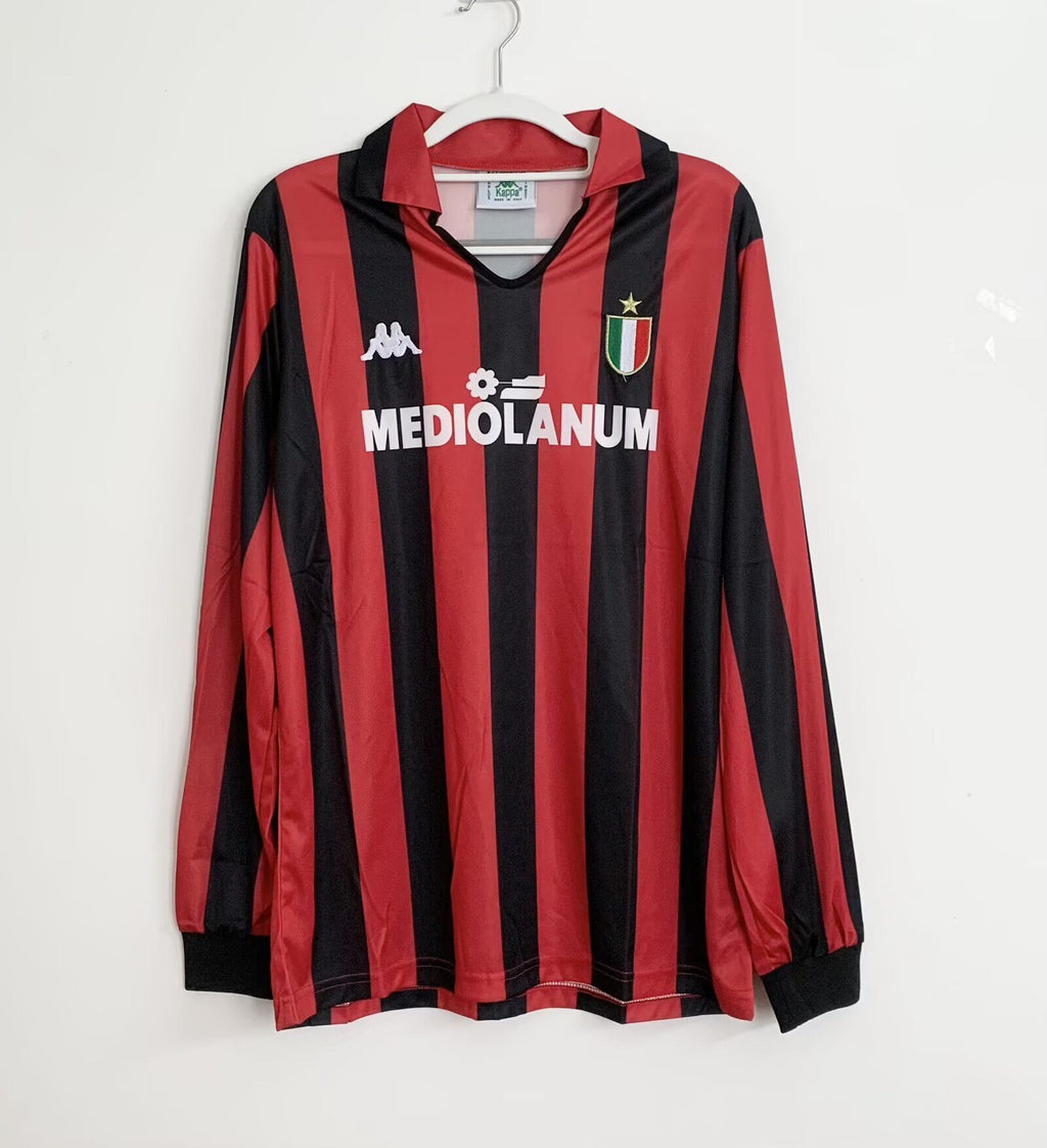 MILAN 88-89 Manga larga — Club Retro