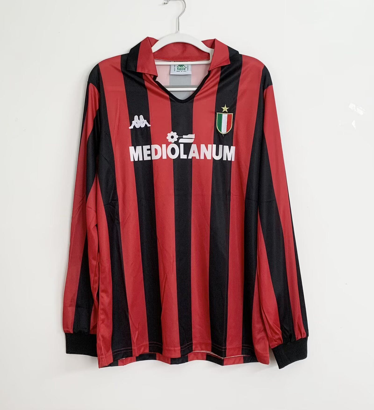 MILAN 88-89 Manga larga — Club Retro