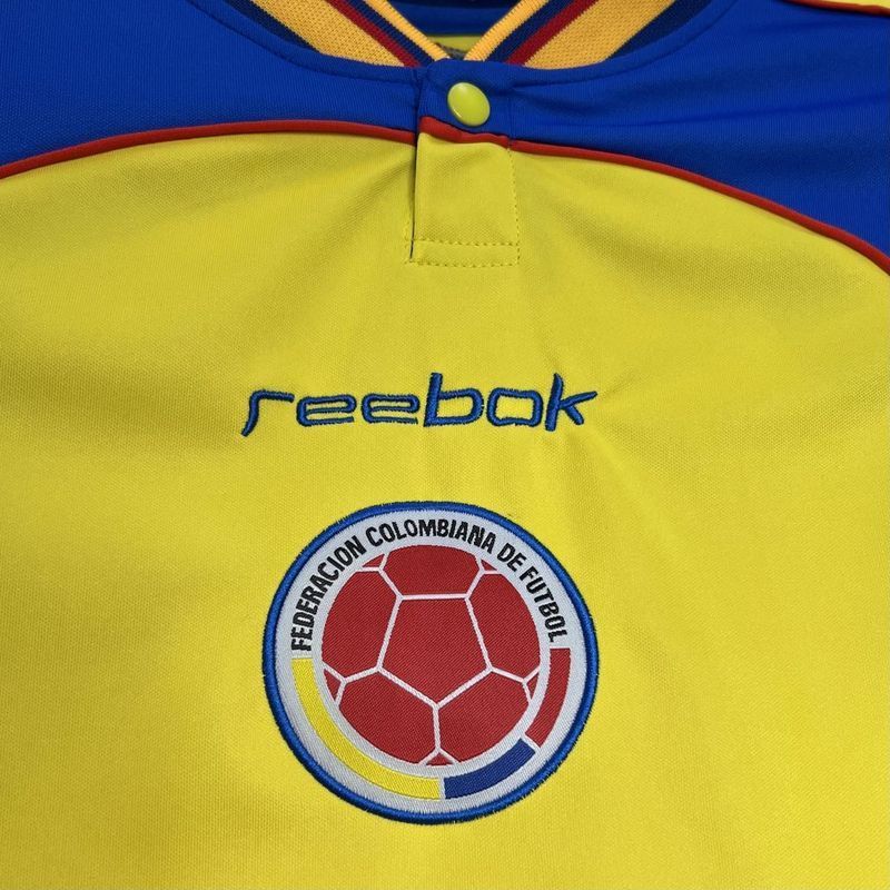 01-02 Colombia home retro jersey
