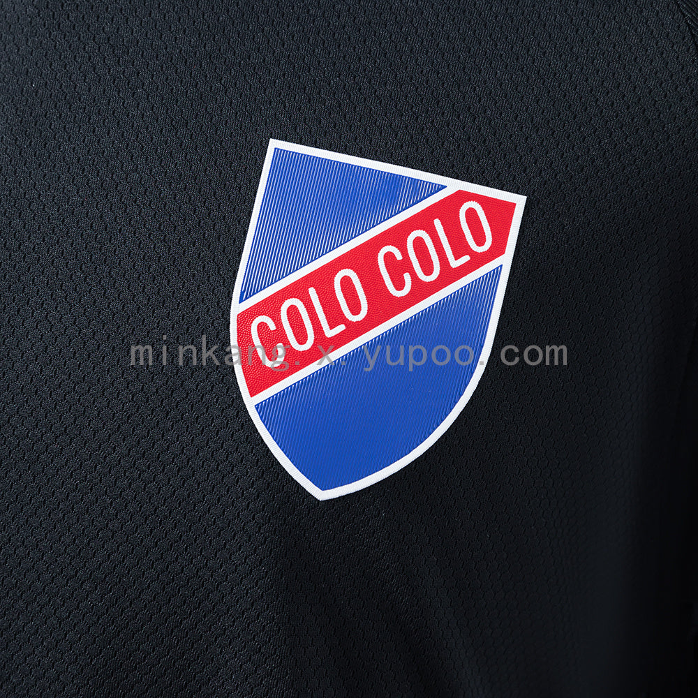 Colo Colo 25/26 Goalkeeper Black Jersey S-4XL