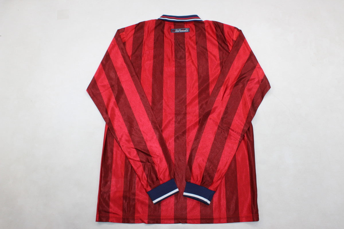ENGLAND 1998 Manga larga — National Retro