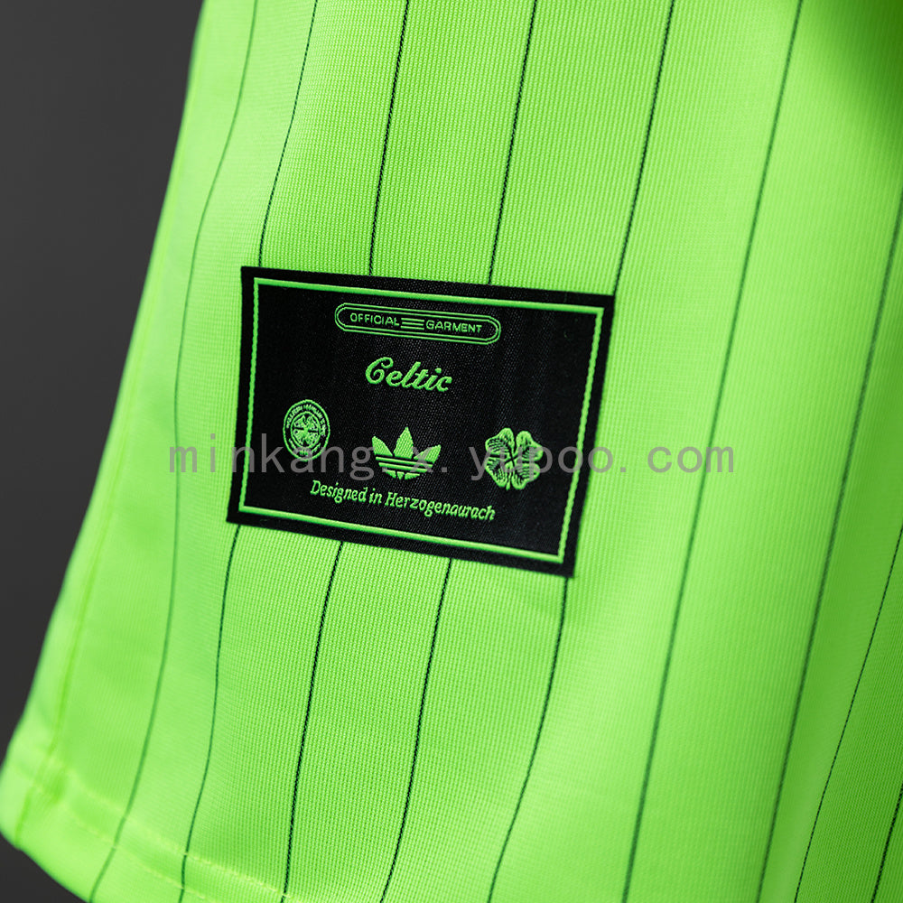 Celtics Terrace Icons Shorts T-Shirt Fluorescent Green S-XXL