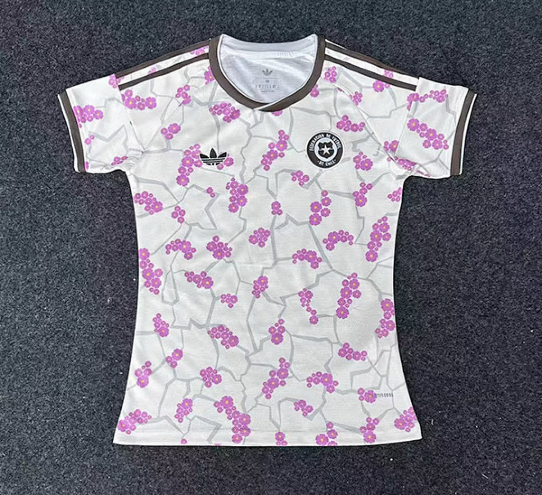 Woman Chile 2026 Away soccer jersey size S-2XL