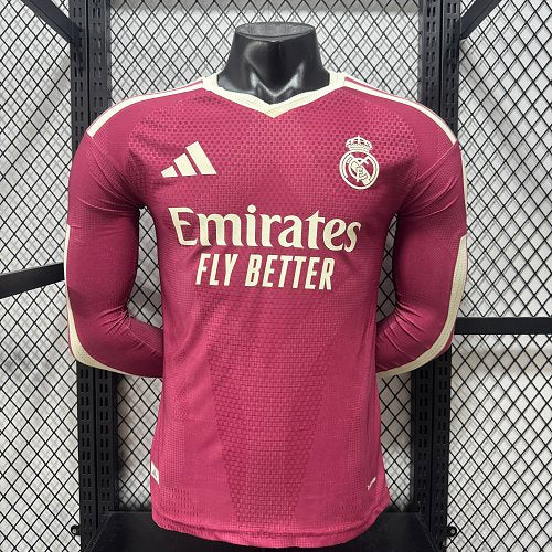2026 Real Madrid Third Long Sleeve Player version S-3XL — Jsonwang 26/27