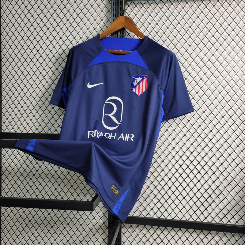 23-24 Atletico Madrid blue training jersey