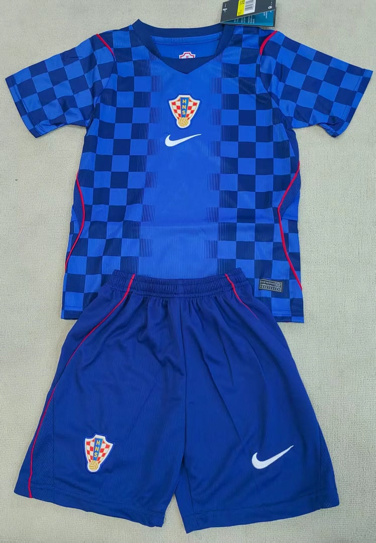 Croatia 2026 World Cup Away kid kit size 16-28