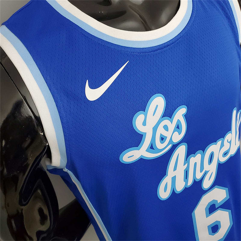 Lakers James#6 Latin Night (High Head) Blue