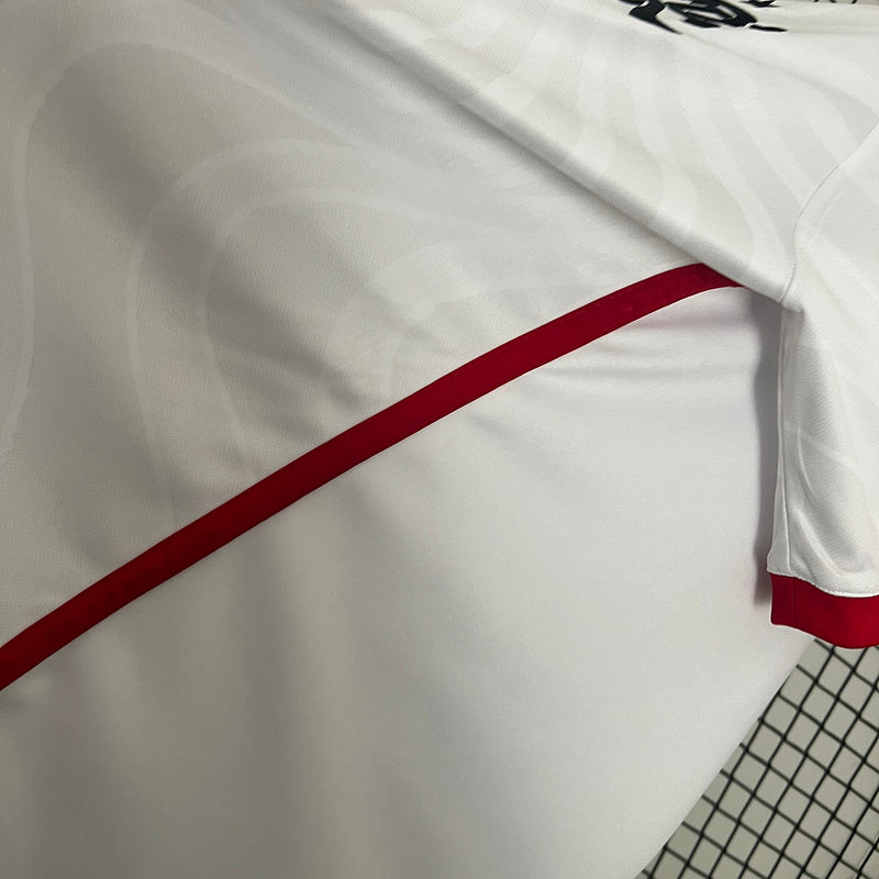 24-25 Flamengo away white soccer jersey