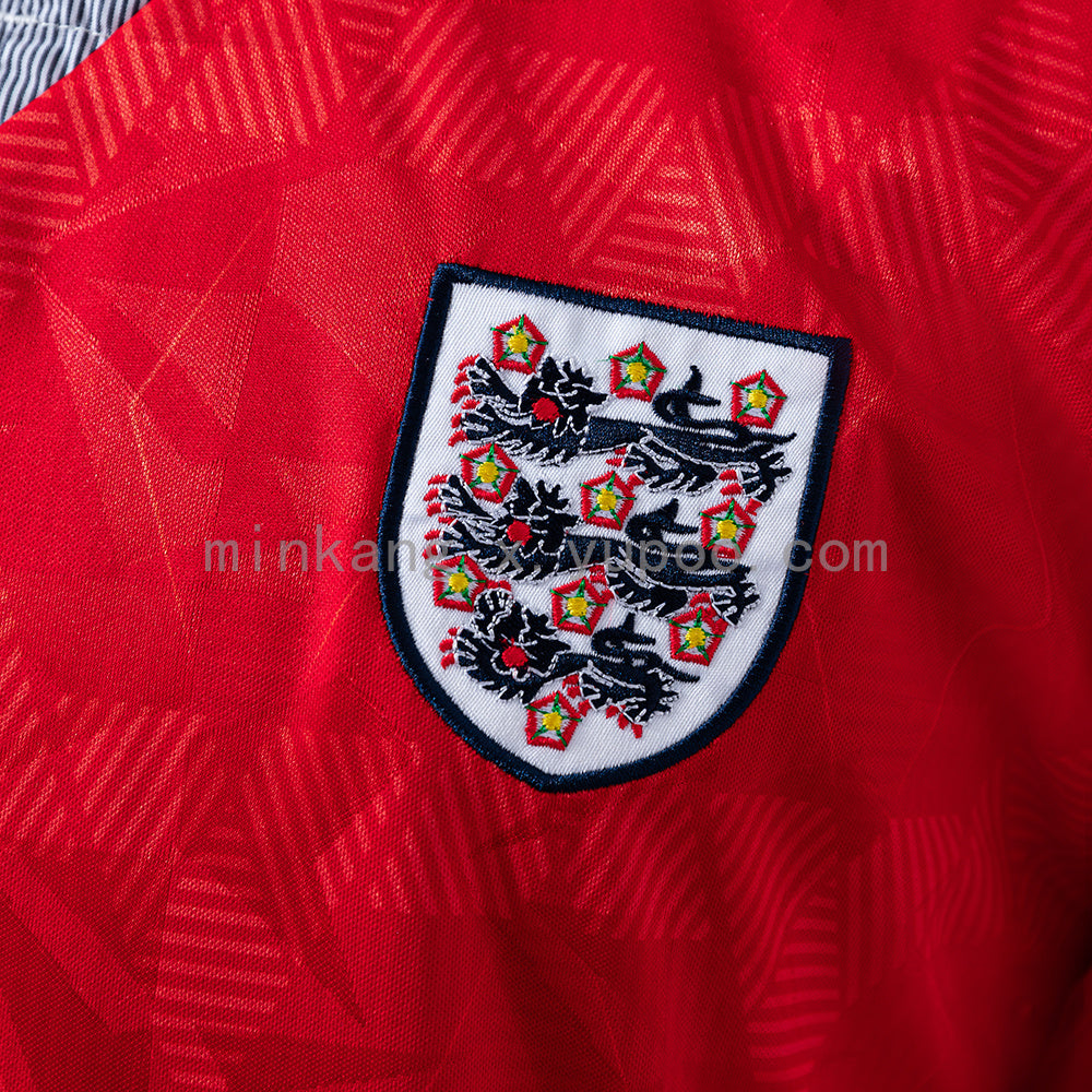 England 1990 Away Retro Jersey S-XXL