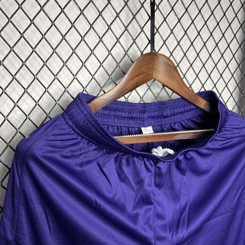 Pantalon Corto de Futbol #24-25 Real Madrid Y3 Purple shorts — Zhang199