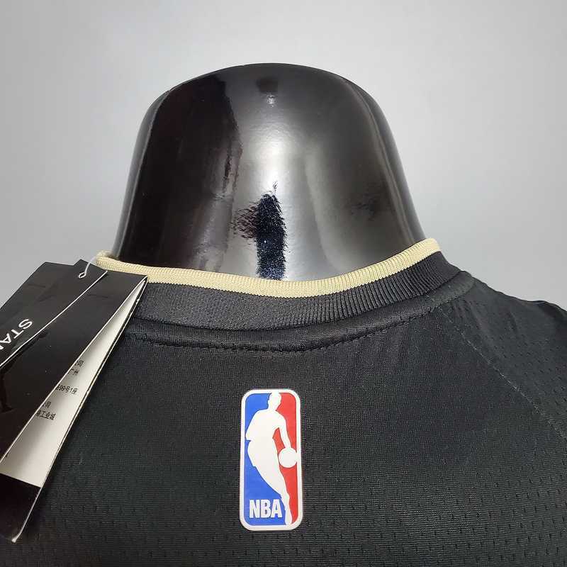New Bucks Jordan Antetokounmpo #34 Theme Edition Black
