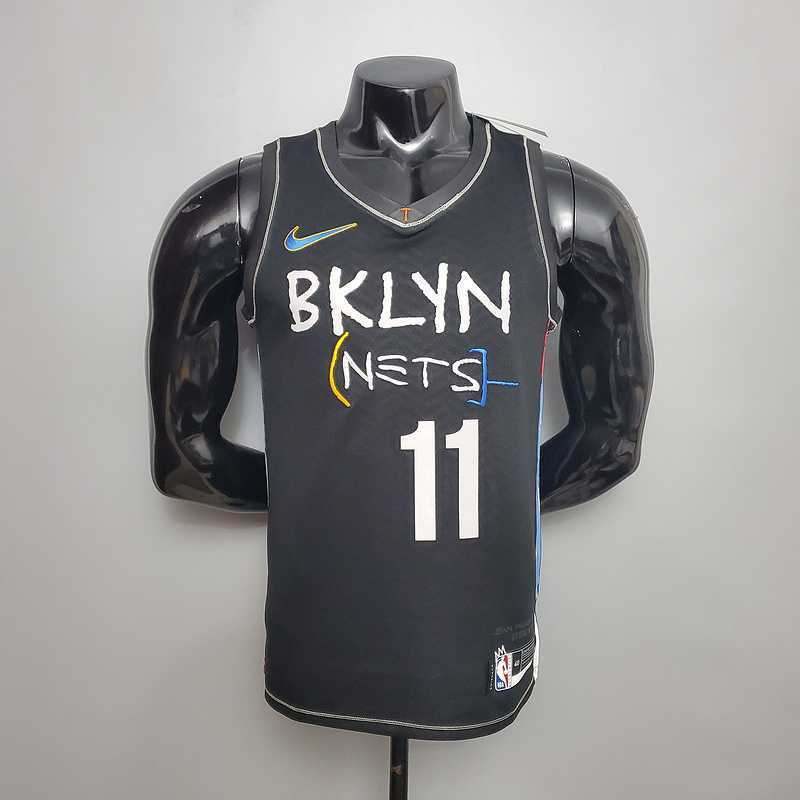 New Brooklyn Nets IRVING#11 City Edition Black
