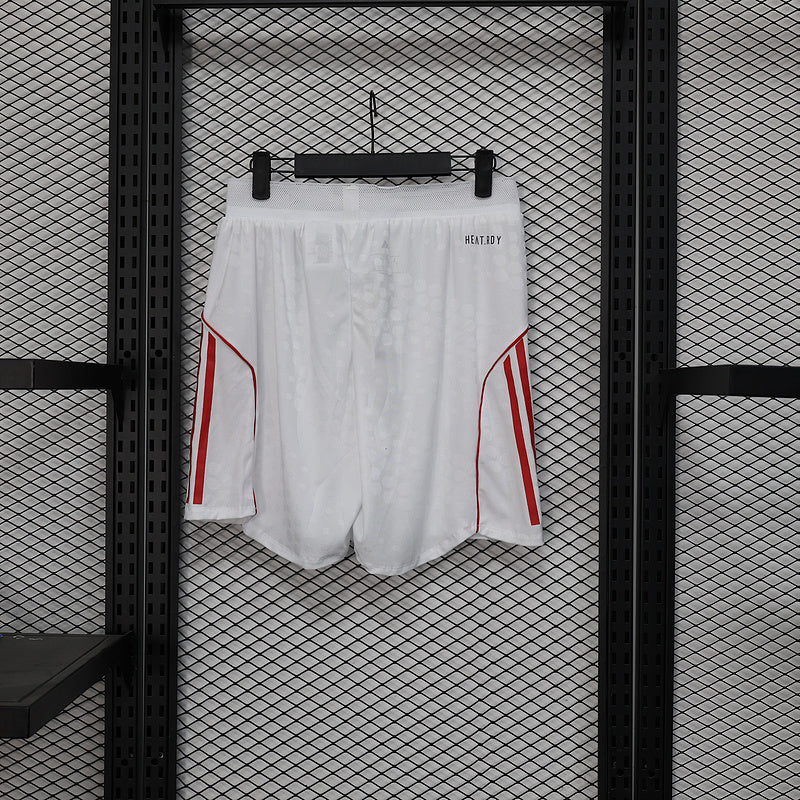 Pantalon Corto de Futbol #25-26 Ajax 125th white player version shorts — Zhang199