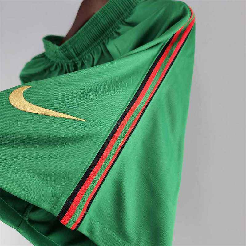 Pantalon Corto de Futbol #2022 Portugal Shorts Green — Zhang199