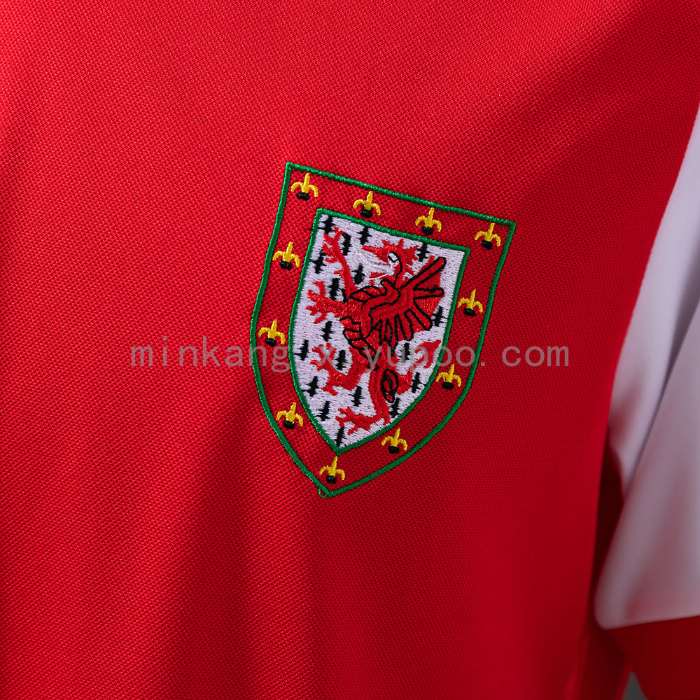Wales 1982 Home Retro Jersey S-XXL