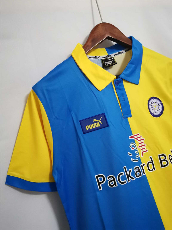1998 Leeds United away blue/yellow