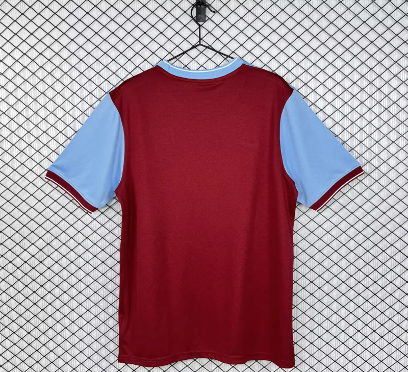 Retro Aston Villa 2009/10 home soccer jerseys