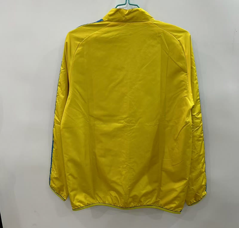 25-26 ASN blue yellow reversible Windbreaker