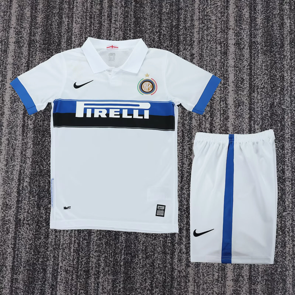 Inter Milan 2009/10 Away retro kids soccer jerseys