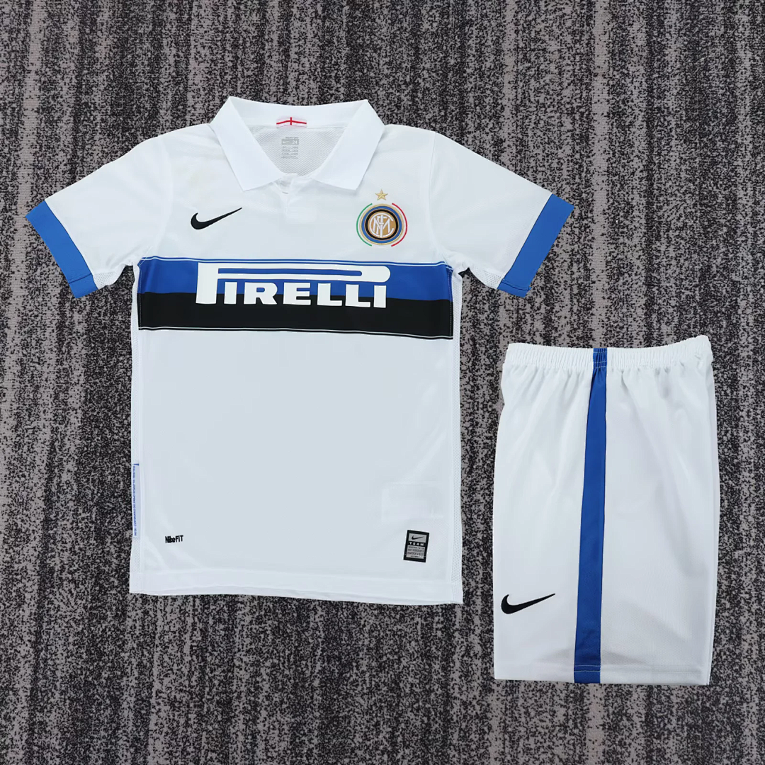 Inter Milan 2009/10 Away retro kids soccer jerseys