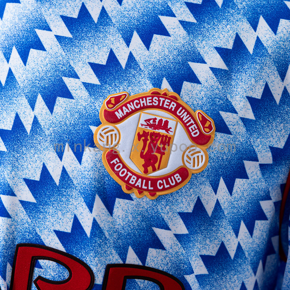 Retro Long Sleeve M-U 90/92 Away S-XXL