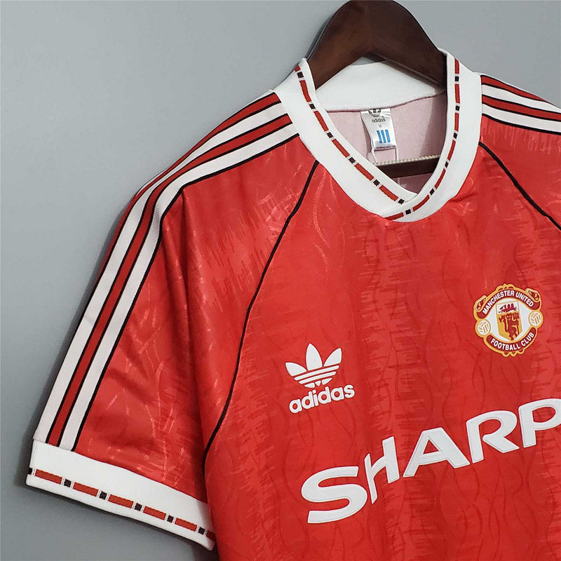 91-92 Manchester United home