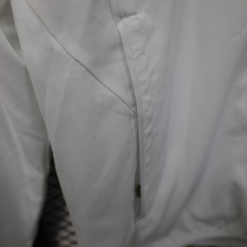 Real Madrid 2025/26 White Windbreaker