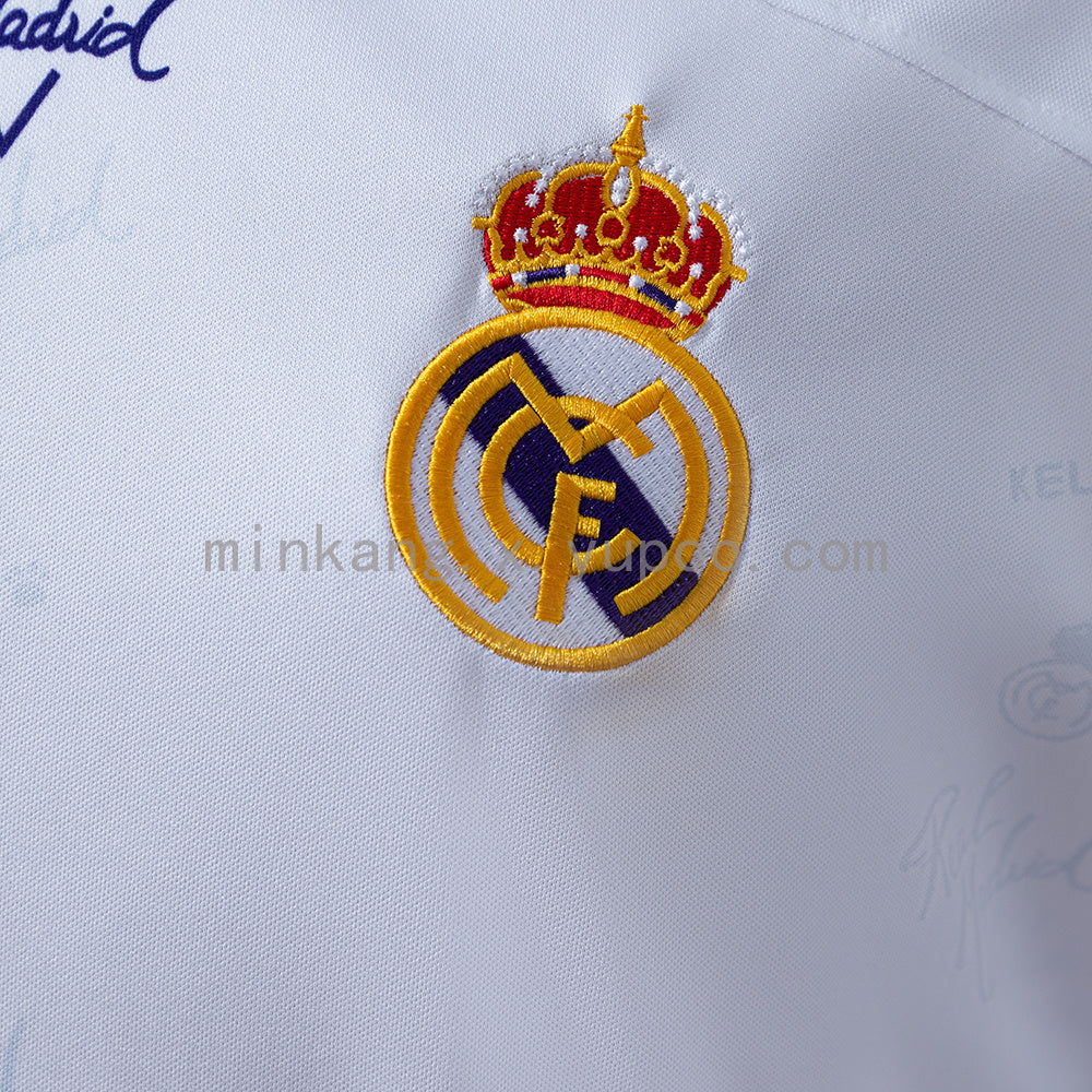 Retro long sleeve Real Madrid 94/96 home S-XXL