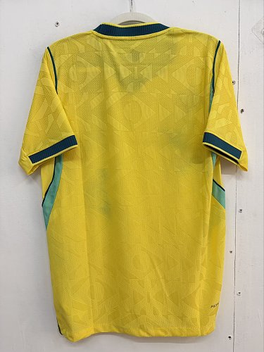 2026 Brazil Home Embroidered Player Edition S-2XL — Jsonwang 26/27