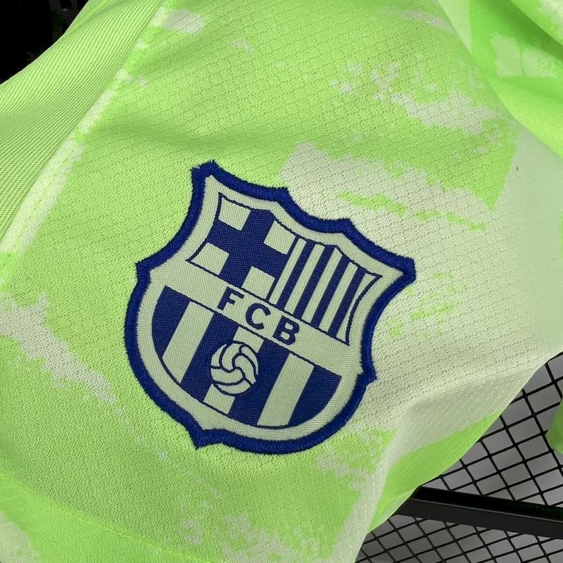 Pantalon Corto de Futbol #24-25 Barcelona Third Away Shorts — Zhang199