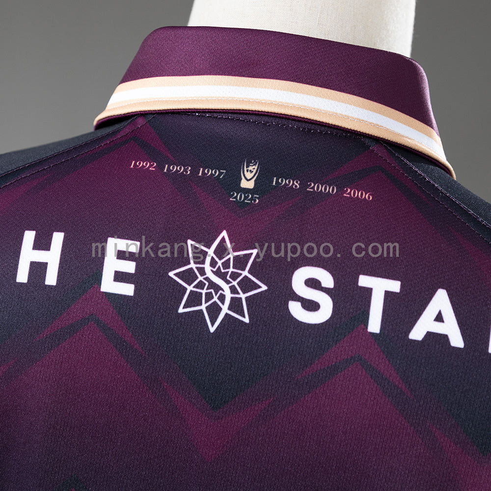 NRL Brisbane Broncos 2026 Men's Club World Cup Challenge Jersey S-7XL