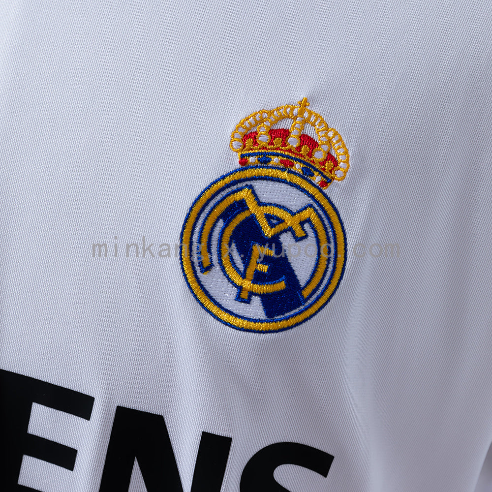 Retro long sleeve Real Madrid 05/06 home S-XXL