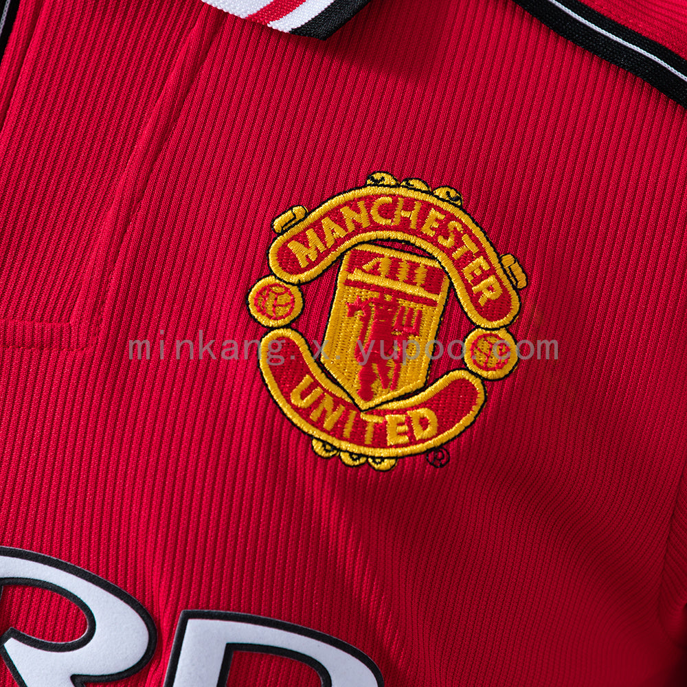 Retro long-sleeved 98/99 M-U home S-XXL