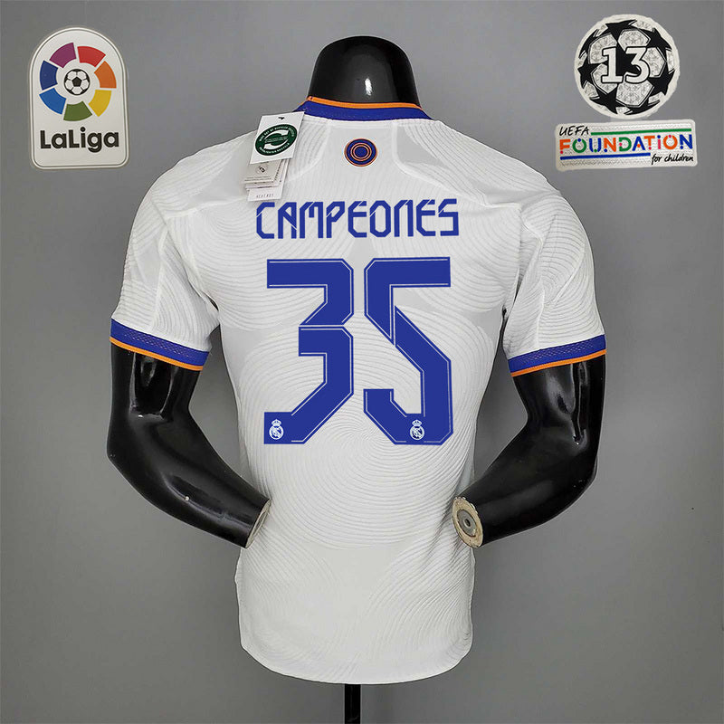 21-22 Real Madrid home player version