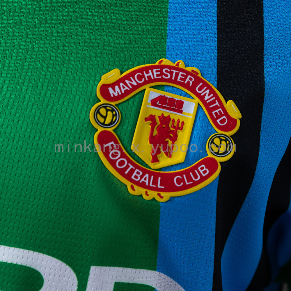 M-U 92/94 Goalkeeper Long Sleeve Retro Jersey S-XXL