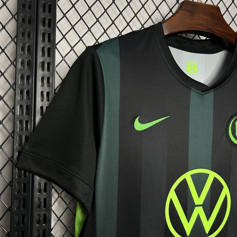 24-25 Wolfsburg away soccer jersey