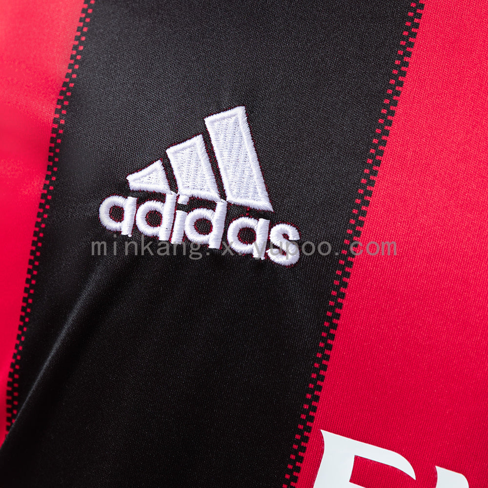 AC Milan 10/11 Home Long Sleeve Retro Jersey S-XXL