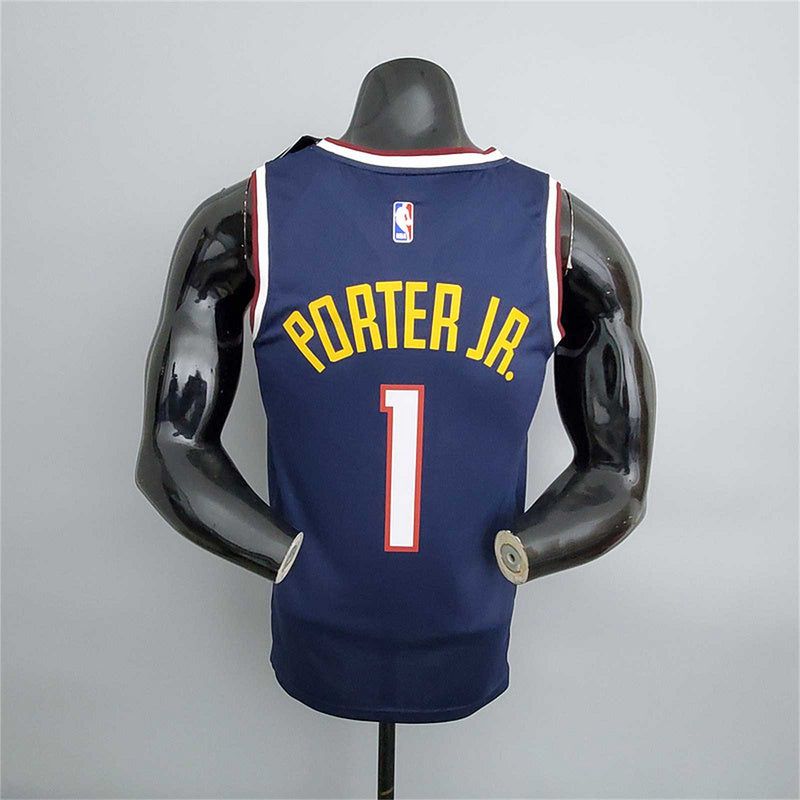 Nuggets Porter jr.#1 Navy Blue