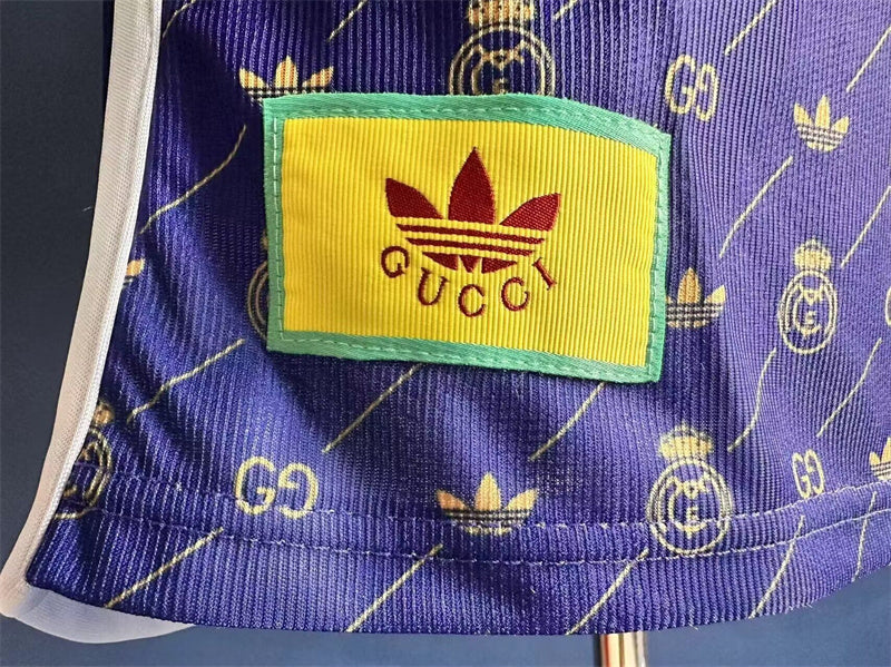 24-25 Real Madrid ＆ GUCCI Purple player version jersey