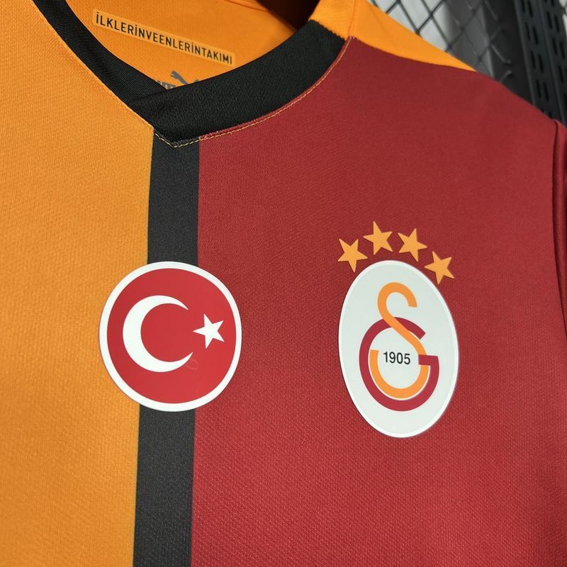 24-25 Galatasaray home soccer jersey